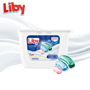 Liby Grepower umweltfreundlicher tief reiner natürlicher Duft-Softener Waschkapseln Farbschutz Konzentrat Reinigungsmittel-Pods Perlen