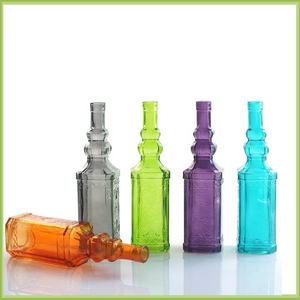 Unique serviette <span class=keywords><strong>vert</strong></span> en forme de fleurs vase en verre pour les compositions florales - Product Image 3