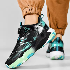 Chaussures de basket-ball pour hommes de haute qualité, style sportif, chaussures de marche pour étudiants, baskets pour garçons, antidérapantes et respirantes - Product Image 6