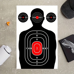 Bia giấy bắn súng khổ lớn 14x22 inch, bán buôn, dùng cho luyện tập bắn súng - Product Image 4