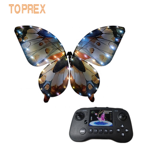 Nouveauté 2026 : Papillon Télécommandé Bionique à Ailes Battantes avec LED pour Mariages <span class=keywords><strong>et</strong></span> Fêtes – Papillons Volants Simulés - Product Image 1