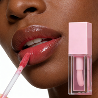 Huile à Lèvres Repulpante Hydratante et Imperméable Longue Durée, Végane, Haute Pigmentation, Minérale, Parfumée, Marque Privée