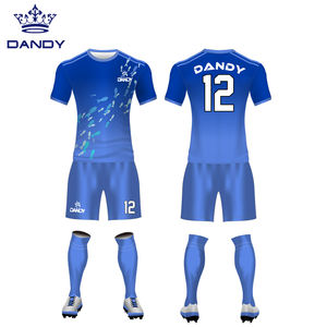 Divisa <span class=keywords><strong>da</strong></span> <span class=keywords><strong>Calcio</strong></span> Sublimata Blu Cielo Dandy Sport Factory - Product Image 6