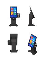 Kios Pemesanan & Pembayaran Desktop 21,5 Inci, Terminal Pemesanan Mandiri Restoran, Sistem POS Kasir Mandiri, Kios POS Layanan Mandiri