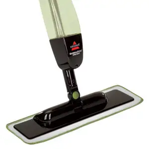 Home or Commercial Use Bissell Glide Shin Spray Mop Hard Floor Cleaner Model No 85E3A Cleans and shines wood floors Heads Pads