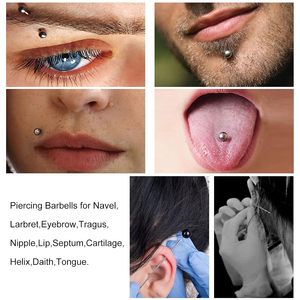 เข็มเจาะร่างกาย 100 ชิ้น ขนาด 12G 14G 16G 18G 20G เข็มผ่าตัดเหล็กกล้าปลอดเชื้อสำหรับสักและเจาะร่างกาย - Product Image 2