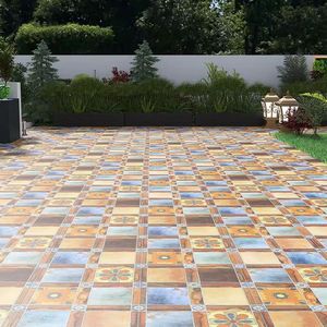 Mỹ MỤC VỤ Retro gạch cổ 600x600 mộc mạc sân sàn gạch cho sân thượng ngoài trời ban công chống trượt cho phòng - Product Image 4