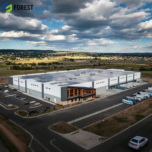 Seismic Resistant Bolted Connection Prefabricated Steel Structure Warehouse Agricultural Facility Solution - Product Image 1