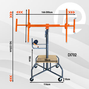 Panel de elevación de polipasto para paneles de yeso de hasta 3,35 M, peso máximo de carga 68kg-POLIPASTO DE PAREDES Y PANEL, ELEVADOR DE TABLERO-herramientas para paneles de yeso - Product Image 3
