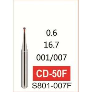 High-Speed Handpiece Dental Drill Cross-Border Fine Abrasive Red-<b>Label</b> <b>CD</b>-EF Diamond Bur for Children's Teeth Dental Accessory - Product Image 3