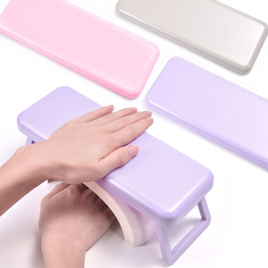 Repose-bras pliable portable pour nail art, coussin de manucure, support de main pour manucure avec outils antidérapants pour salon de manucure - Product Image 1