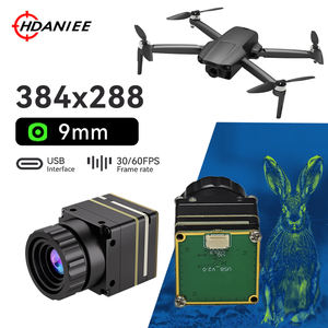 Hot Selling Mini 384*288 Thermische <span class=keywords><strong>Camera</strong></span> 9.1Mm Brandpuntsafstand Usb Type C Infrarood Nachtzichtmodules 30/60fps Multi-Palet Gemaakt - Product Image 1