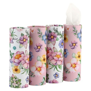 Tubes de tissu de voyage pour conteneur automatique parfait pour <span class=keywords><strong>cylindre</strong></span> porte-gobelet automatique boîte de tube de tissu de voiture voiture ronde tube de tissu en conserve voiture - Product Image 4