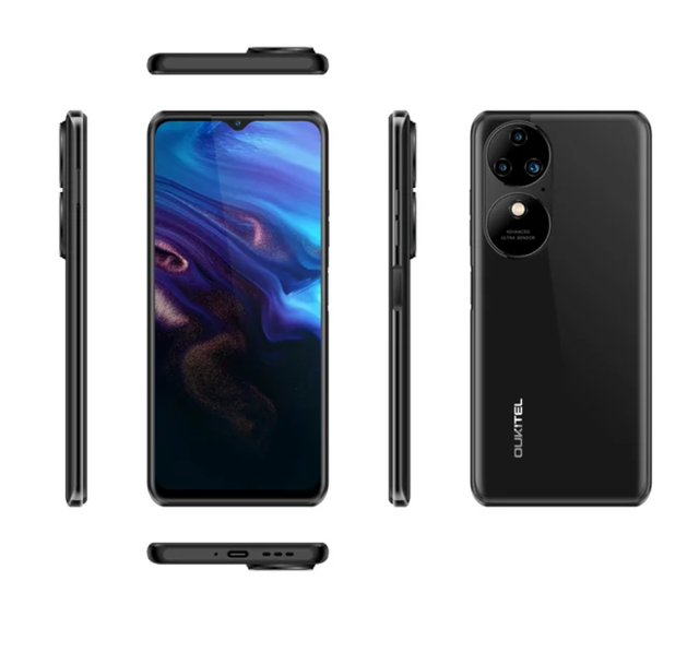 4g Smartphone Oukitel C38 Smartphone 6.6" FHD+ 5150mAh 6GB +256GB Mobile Phone 48MP Android 13 Cell Phone