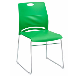 Solid Steel Metal <b>Dining</b> <b>Chair</b> Soft Cushioning <b>Stackable</b> Bow-Shaped Contemporary Design Durable Lightweight Outdoor for Home - Product Image 4