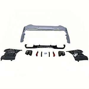 Para BMW <span class=keywords><strong>M8</strong></span> G14 G15 G16 Kit de carrocería Parachoques delantero con guardabarros y faros utilizados para la actualización Incluye recortes de luz antiniebla - Product Image 6