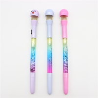 Stylo liquide lumineux coloré pour étudiants, stylo féerique, stylo liquide flash pour étudiants