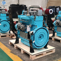 Générateur Ricardo Diesel 4100D 4102ZD 4105ZD 30kva 40kva 50kva 4 temps 75HP, démarrage électrique, refroidissement par eau, pompes d'irrigation