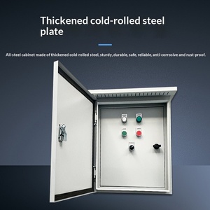 Armoire de commande en acier au carbone de haute qualité, sur pied, pour salle des pompes, avec traitement personnalisé de tôles métalliques - Product Image 4