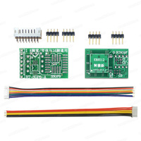 Programador RT809F con 8 Adaptadores, Chip IC SOP8, Placa Base Universal, Lector LCD