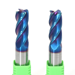Hrc65 góc bán kính endmill sản xuất 4 Flute 65 HRC Nano lớp phủ phay Cutter <span class=keywords><strong>CNC</strong></span> End Mill cho thép không gỉ - Product Image 6