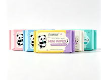 Mini lingettes de voyage, lingettes nettoyantes douces à l'eau pure, pour les déplacements