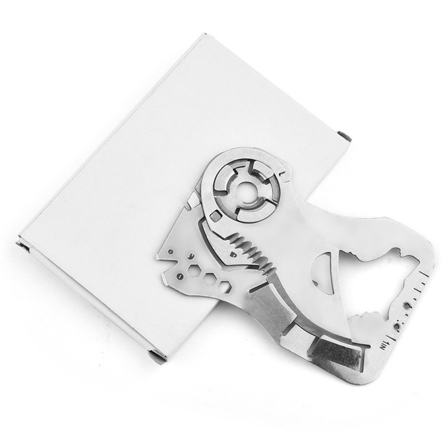 Mini Portable Sports Outdoor Folding Multi-functional Combination EDC Tool Card Knife