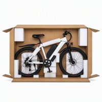 Vélo de montagne électrique 350W 48V 12AH 26 pouces, léger, pour les trajets quotidiens, cadre en acier au carbone, frein à disque, vélo électrique pour les trajets universitaires