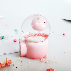 <span class=keywords><strong>Piccolo</strong></span> <span class=keywords><strong>personaggio</strong></span> dei cartoni animati 35mm Bio Polyresin sfera di neve in resina e modello di vetro per la decorazione della casa e regali a tema musicale - Product Image 4