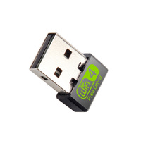 Adaptador WiFi Portátil de 150Mbps para Viajes, con Antena Integrada, Dongle USB WiFi para Laptop, PC de Escritorio