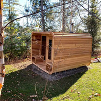 Pabrik Sauna menjual Luar Ruangan kubus mewah sauna inframerah jauh dengan pengendali WIFI, speaker Bluetooth