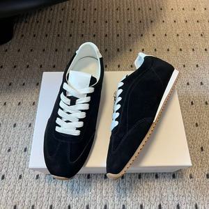 Chaussures à lacets en toile haut de gamme avec empeigne en mesh, style de créateur de luxe avec de nouveaux éléments de design tendance - Product Image 3