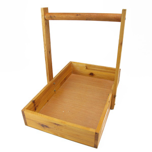 Cestas para suministros de laboratorio, cestas de laboratorio de madera, cestas para experimentos químicos, cestas para reactivos, escuela secundaria - Product Image 2