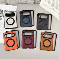 Coque magnétique rotative à 360° pour Huawei Pura X Max avec protection intégrale de la charnière, antichoc, dos rigide en PC et support de charge sans fil