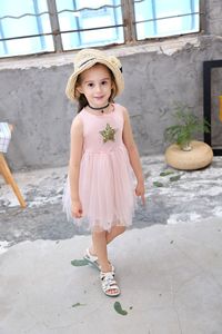 Hot sale children tulle skirt SUMMER children dress for girls baby clothes - Product Image 3