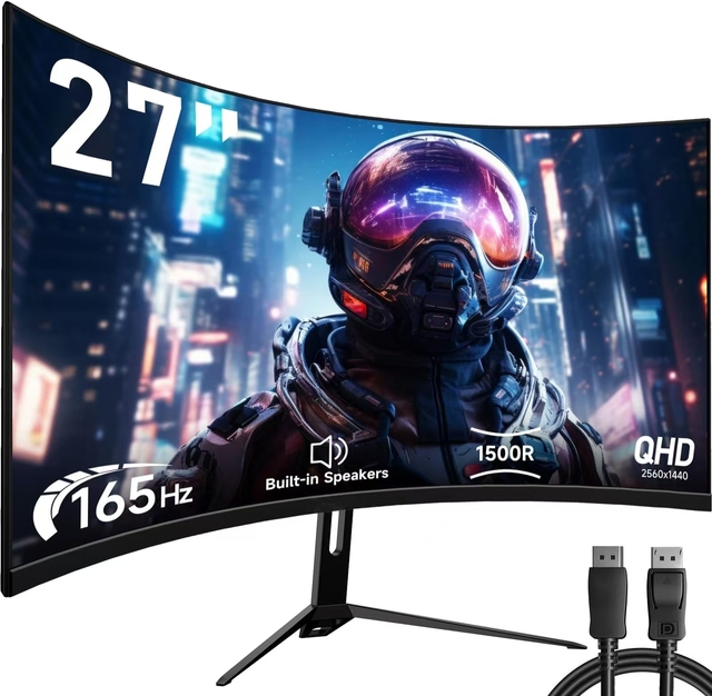27 Inch HD Gaming Monitor LED Screen IPS Panel 1K 2K 144hz 165hz Pc Computer Gaming Monitor for Gamer Pc