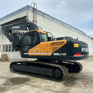 Excavatrice Hyundai 330lc-9s d'occasion, modèle 2023, avec bras long, moteur et pompe de 33 tonnes, meilleures performances, en vente - Product Image 4