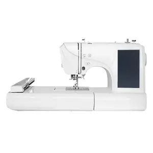 Vêtements multifonctionnels ménagers couture broderie filetage automatique 45W économie d'énergie et couture entièrement automatique efficace