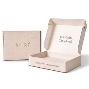 Cajas de envío para marcas de belleza y cuidado de la piel, ecológicas, reciclables, de cartón corrugado, personalizadas, impresas, de papel kraft. - Product Image 6