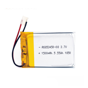 UL1642 KC certificate 853450 <span class=keywords><strong>3</strong></span>.7 V 1500mAh lipo battery pack - Product Image 6