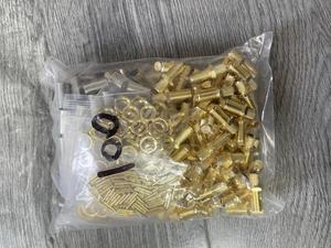 ขั้วต่อแบบ SMA-Female Crimp Type ขั้วต่อโคแอกเชียล RF สีทอง RG58 - Product Image 2