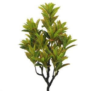 Trong nhà trang trí nhân tạo croton cây Faux chậu cây xanh cao cấp chất lượng nhà máy trong nhà - Product Image 2