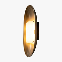Lampe murale design pour décoration de fond de mur, lampe de chevet, style minimaliste nordique post-moderne, célèbre sur internet, pour chambre et salon