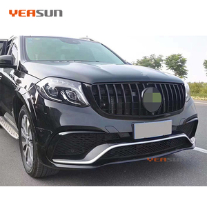 Kit carrosserie X166 de haute qualité, mise à niveau GLS63, nouveau design, pare-chocs complet, s'adapte parfaitement à la <span class=keywords><strong>Mercedes</strong></span> Benz <span class=keywords><strong>GLS</strong></span> 2016 2017 <span class=keywords><strong>2018</strong></span> 2019 - Product Image 6