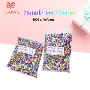Bán Buôn Tùy Chỉnh 500 gam/túi <span class=keywords><strong>DIY</strong></span> Thủ Công Mỹ Nghệ Quà Tặng 5Mm Nhựa Giáo Dục Khác Câu Đố Đồ Chơi Cầu Chì Hama Perler Hạt - Product Image 3