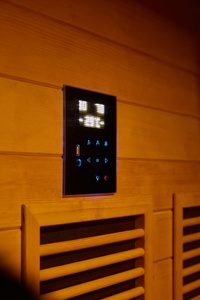 <span class=keywords><strong>MEXDA</strong></span>伝統的な遠赤外線サウナ室コントロールパネルサウナヒーター木製屋内ドライスチームルーム3人用WS-1608SR - Product Image 3