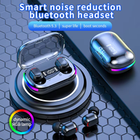 Casques Modèle Privé K10 Chipset JL Écouteurs TWS BT5.3 Boîte de Charge Étanche IPX-4 Écran Tactile Écouteurs Stéréo