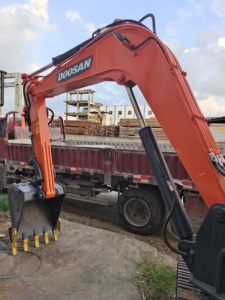 Mini-pelleteuse Doosan Dx55-9C d'occasion 5.5 tonnes avec moteur et moteur Modèle 2019 testé et inspecté - Product Image 6