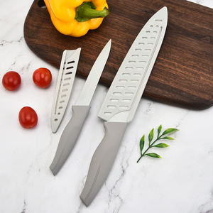 <span class=keywords><strong>12</strong></span> pièces en stock bleu cuisson antiadhésif <span class=keywords><strong>couteau</strong></span> <span class=keywords><strong>Santoku</strong></span> avec gaine couteaux de cuisine en acier inoxydable - Product Image 5