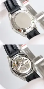 5A OEMロゴラグジュアリーウォッチ自動機械時計サファイア防水スポーツクラシックデザインステンレススチールハイエンドカスタム - Product Image 5
